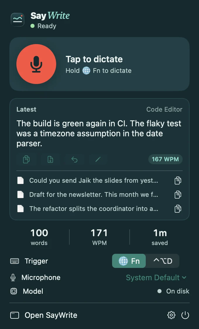 SayWrite screenshot 3